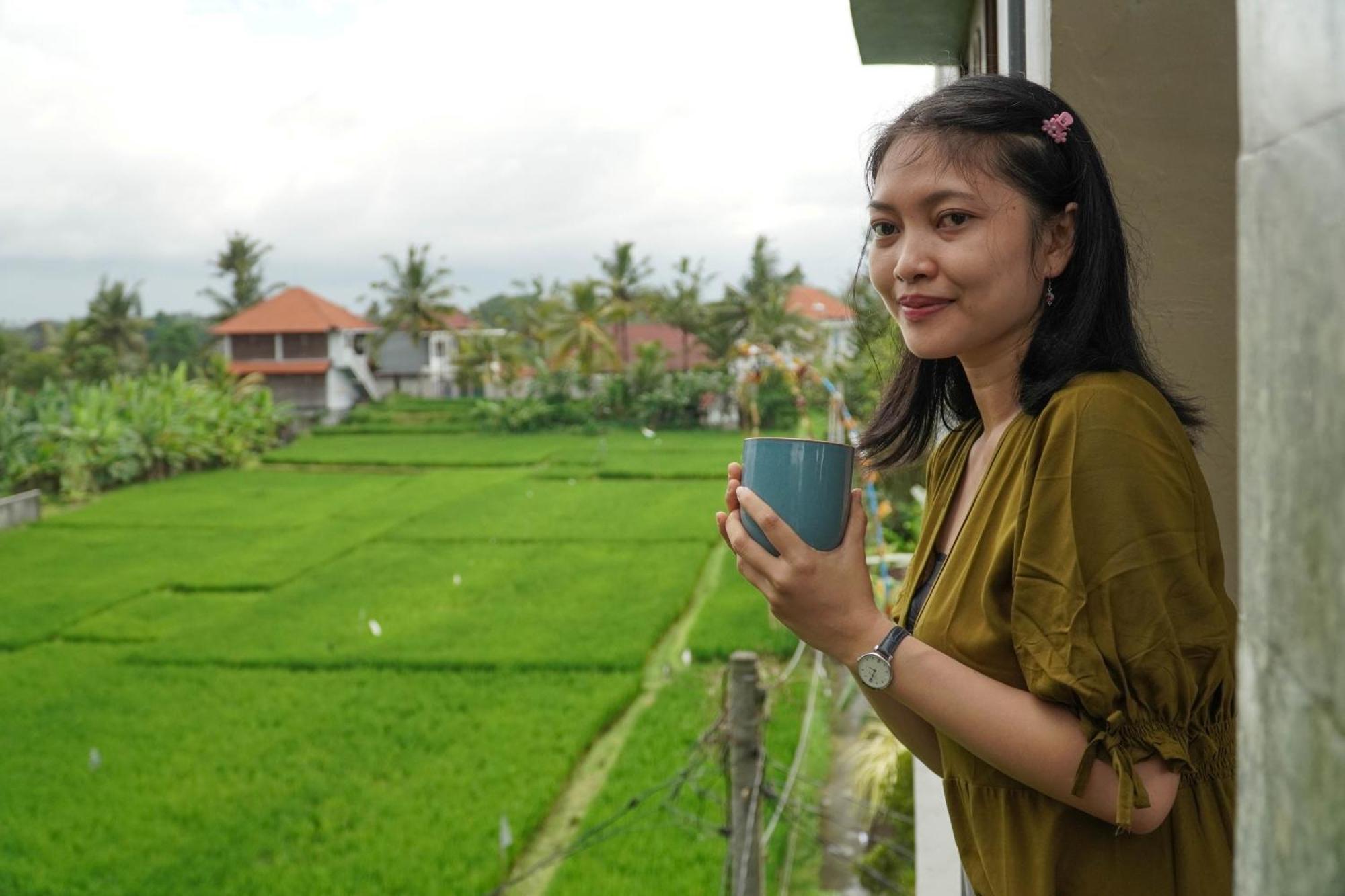 Nirwa 1 Ubud Guesthouse חדר תמונה
